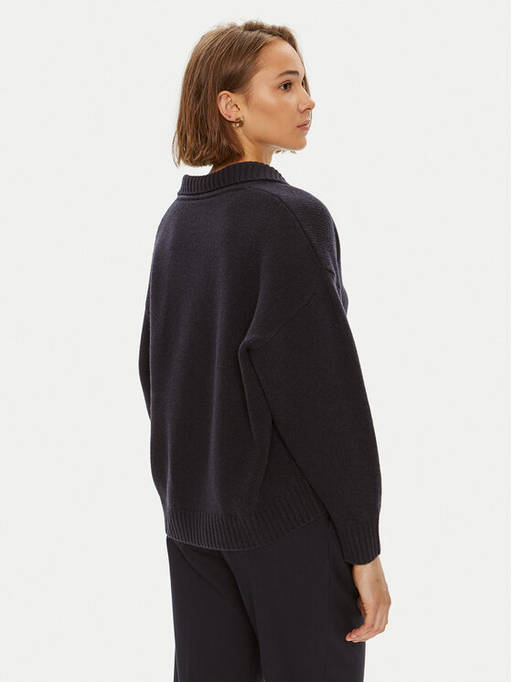 Weekend Max Mara Weekend Max Mara Sweater Agre 2425366152 Sötétkék Oversize