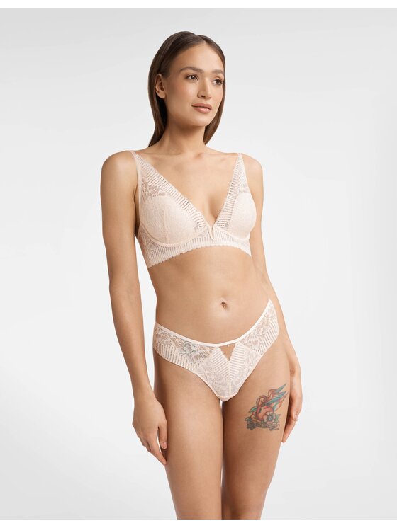 Esotiq Esotiq Biustonosz push-up 40547 Beżowy