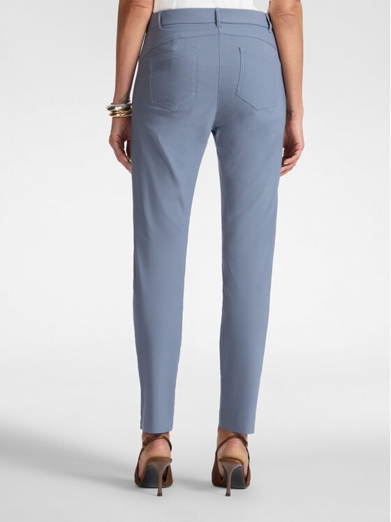 Elena Mirò Elena Mirò Spodnie materiałowe P083Z000177N023 Szary Slim Fit