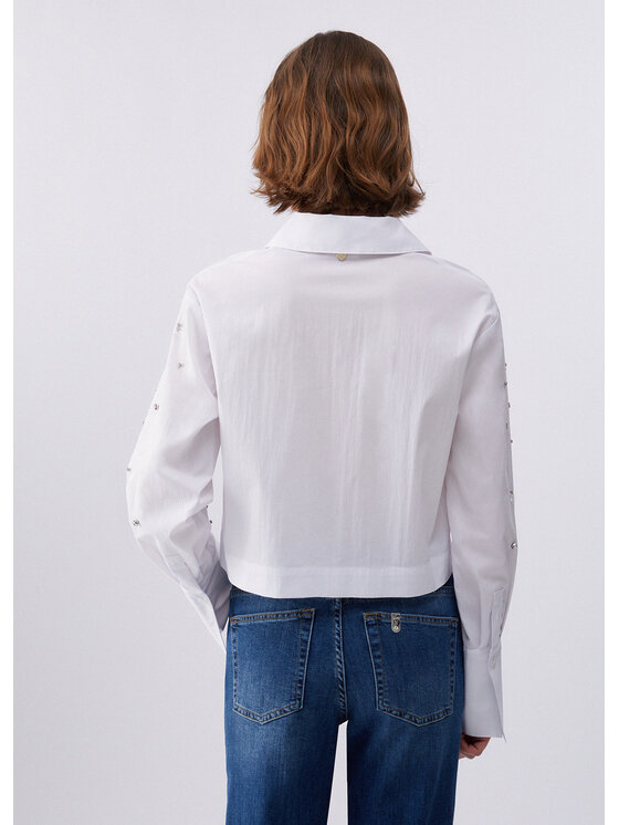 Liu Jo Liu Jo Camicia WA6173T039A11111 Bianco Regular Fit