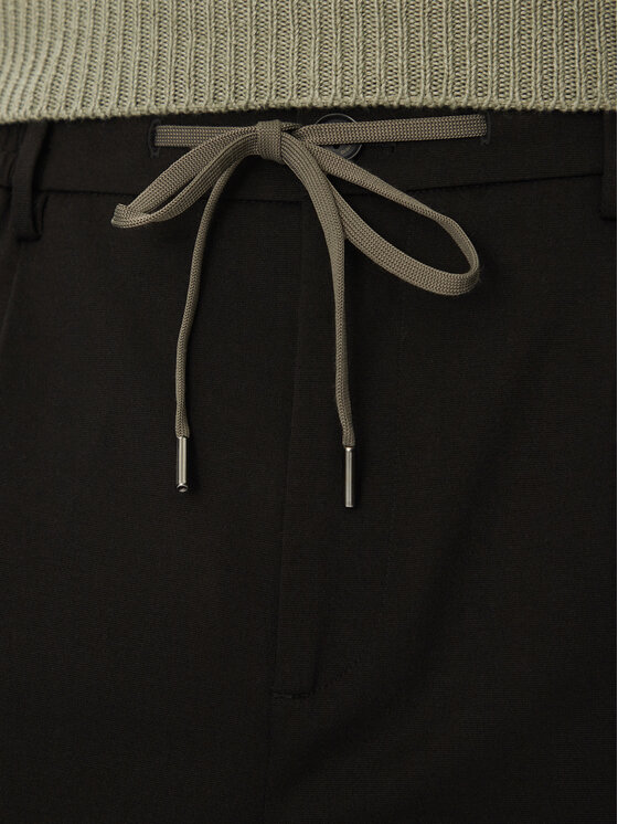 Liu Jo Liu Jo Spodnie materiałowe QA5080 J4776 Czarny Regular Fit