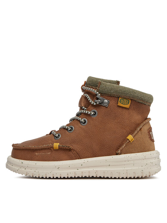 Hey Dude Hey Dude Gležnjače Bradley Boot Youth 40269-267 Smeđa