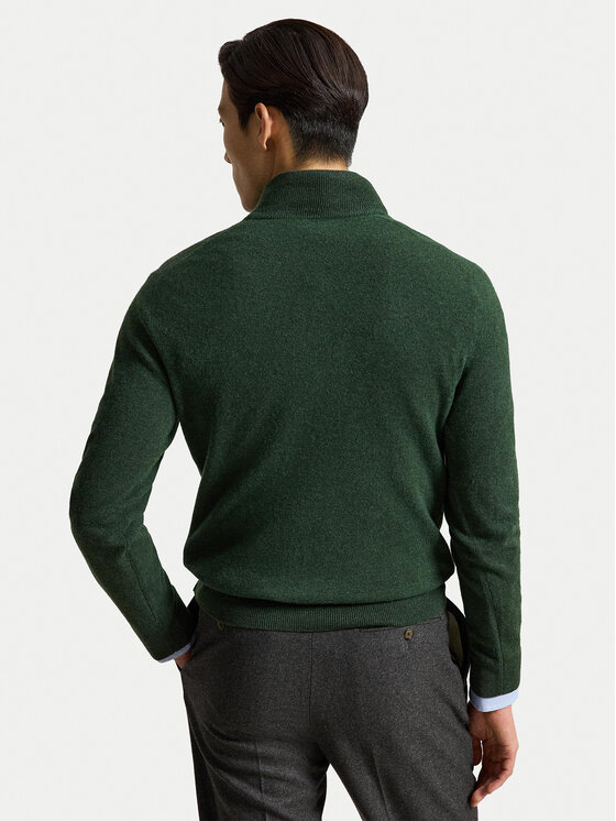 Polo Ralph Lauren Polo Ralph Lauren Sweter 710876756504 Zielony ciemny Regular Fit