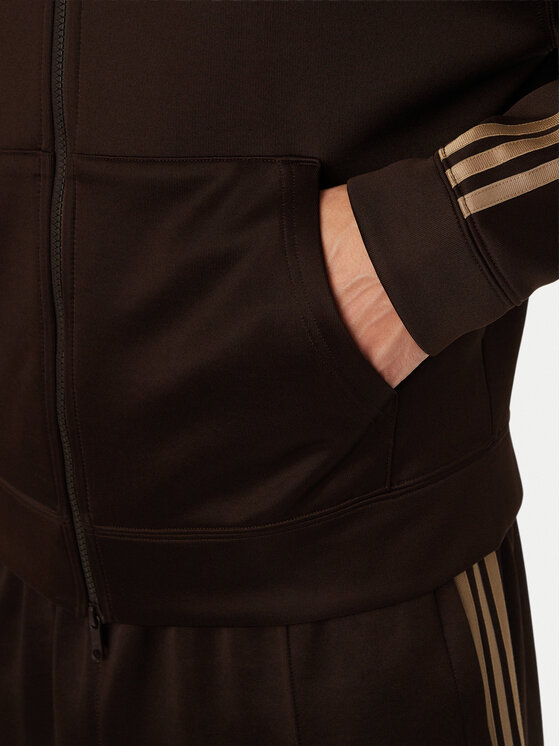 adidas adidas Світшот adicolor Spacer KS7426 Темно-коричневий Oversize