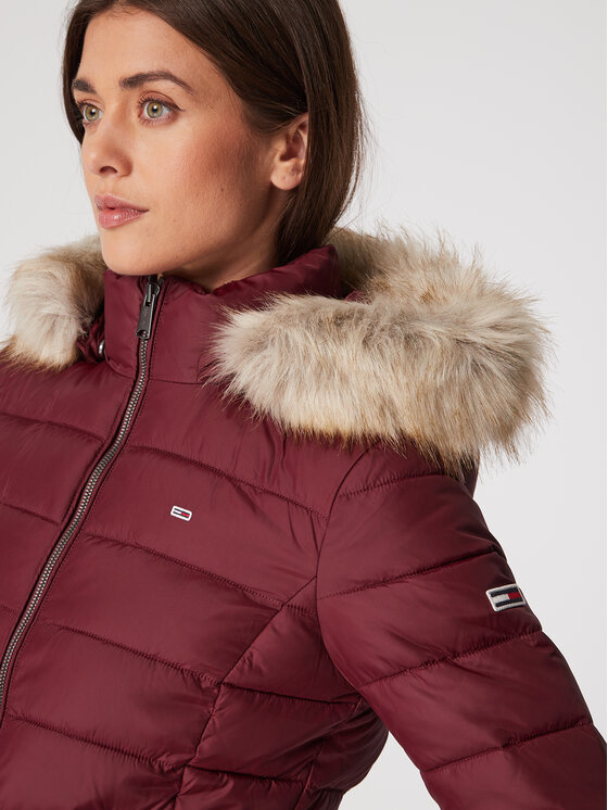 Tommy Jeans Tommy Jeans Talvejope Essential DW0DW09062 Bordoopunane Slim Fit