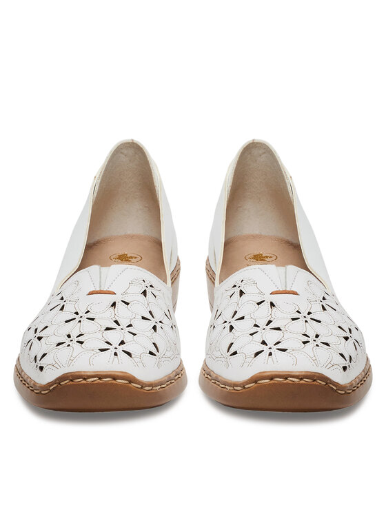 Rieker Rieker Pantofi 41356-80 Alb
