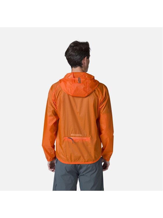 Rossignol Rossignol Kurtka do biegania Ultralight Packable Jkt Pomarańczowy Regular Fit