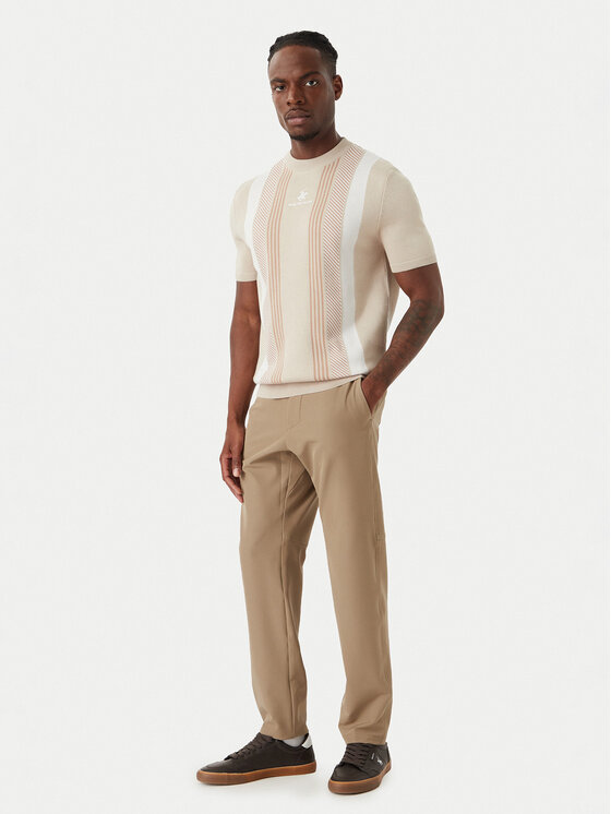 Beverly Hills Polo Club Beverly Hills Polo Club T-särk M7611-HR Helebeež Regular Fit