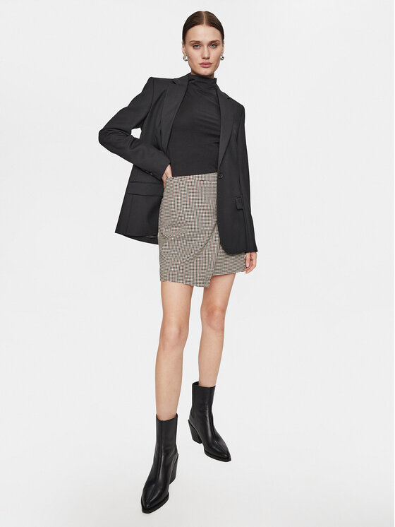 JDY JDY Поло 15165633 Черен Slim Fit