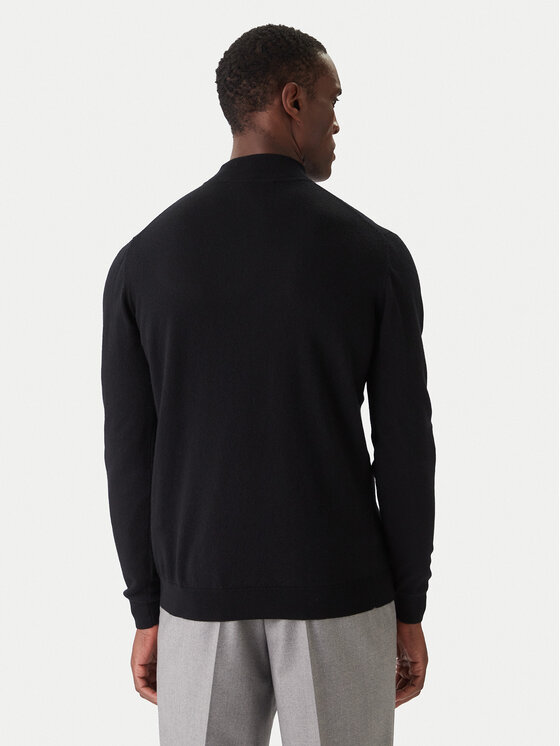 KARL LAGERFELD KARL LAGERFELD Rollkragenpullover 655002 554399 Schwarz Slim Fit