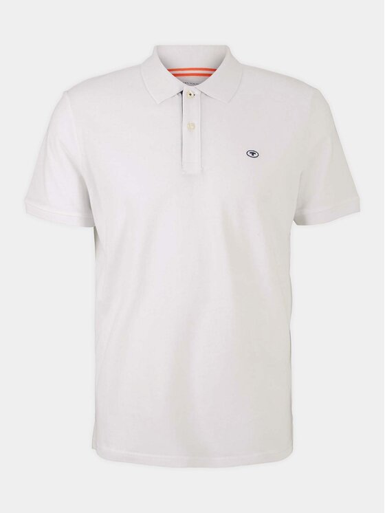Tom Tailor Tom Tailor Tricou polo 1027713 Alb Regular Fit