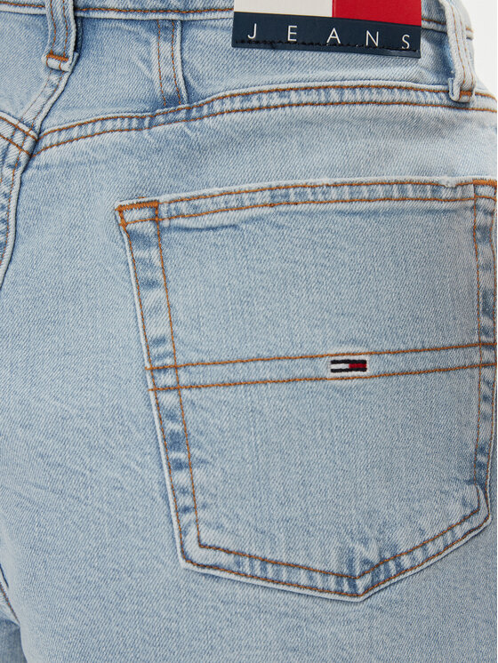 Tommy Jeans Tommy Jeans Pantaloni scurți de blugi DW0DW17645 Albastru Mom Fit