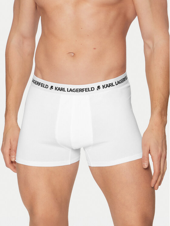 KARL LAGERFELD KARL LAGERFELD Set di 3 boxer A1M47151 Bianco