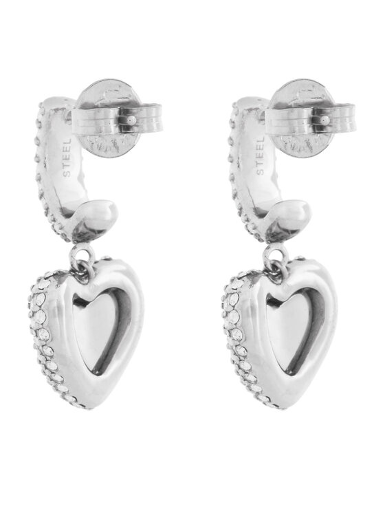 Guess Guess Naušnice JUBE05 021JW Stříbrná