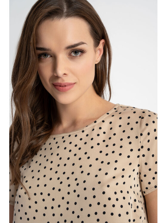 CLICK CLICK Halenka 10-6840 Béžová Comfortable Fit