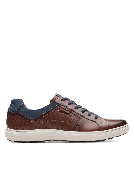 Clarks Sneakersy Mapstone Lace 26176886 Hnedá