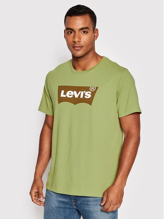 Levi's® T-Shirt Graphic 22491-0482 Grün Regular Fit