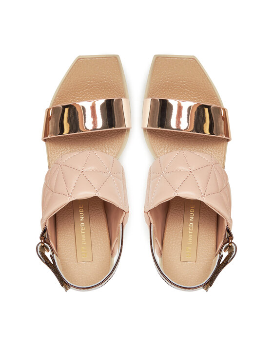 United Nude United Nude Sandali Delta Wedge Puffy 10902861188 Bež