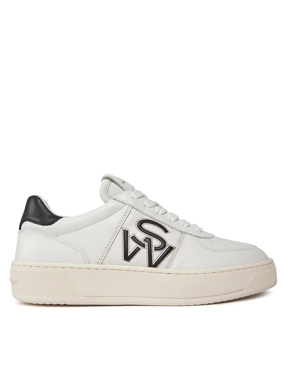 Stuart Weitzman Sneakersy Crtsde Lgo Snr SH305 Biela