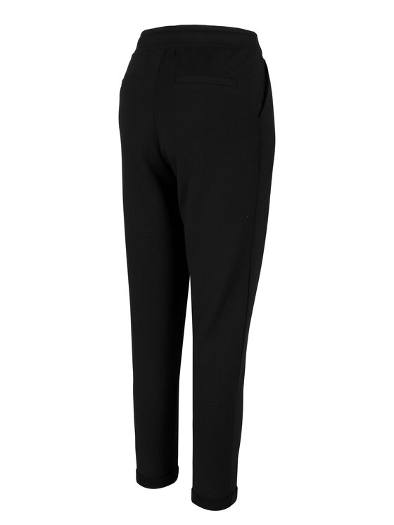 Volcano Volcano Spodnie dresowe N-INFINI Czarny Regular Fit