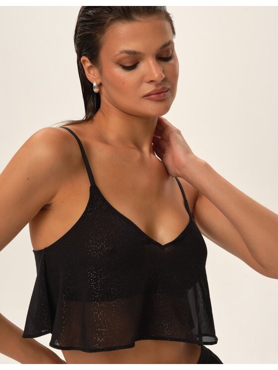 Esotiq Esotiq Pyžamo 42219 Černá Regular Fit