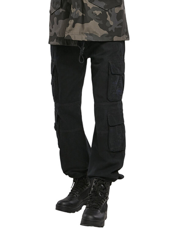 Brandit Brandit Spodnie materiałowe 1003.2.7XL Czarny Cargo Fit