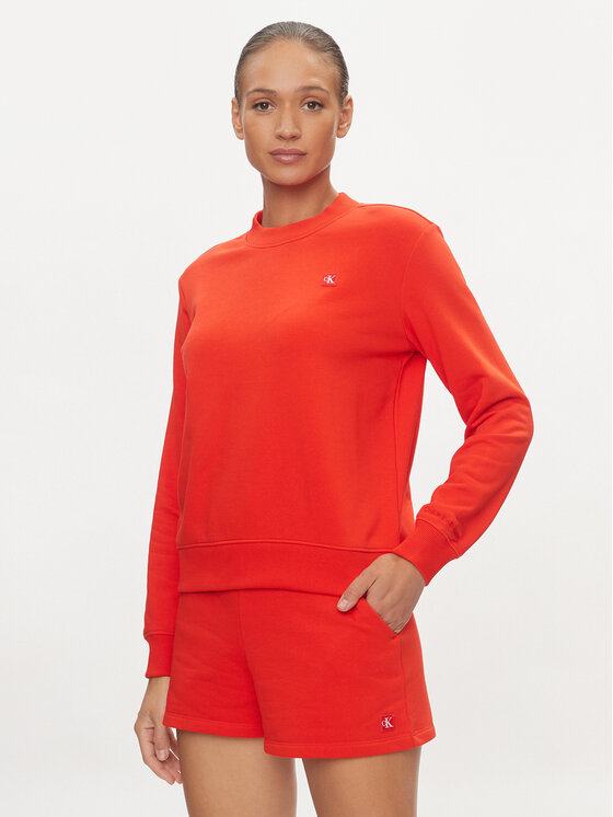 Calvin Klein Jeans Bluză Embro Badge J20J223085 Roșu Regular Fit