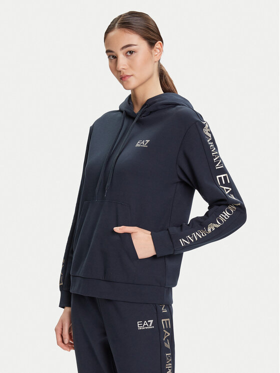 EA7 Emporio Armani EA7 Emporio Armani Dres 7W000789 AF18880 MB235 Granatowy Regular Fit