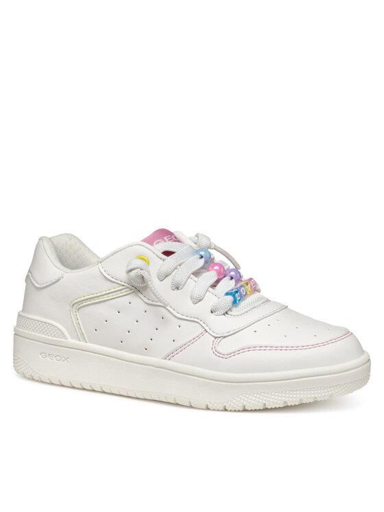 Geox Geox Sneakersy J Washiba J45HXD 54 C0406 S Biały