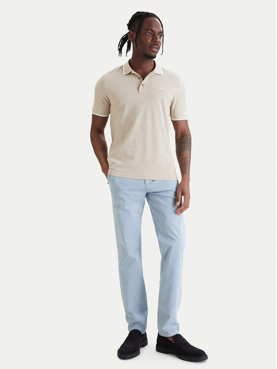 BOSS BOSS Pólóing Parlay 190 50494697 Bézs Regular Fit