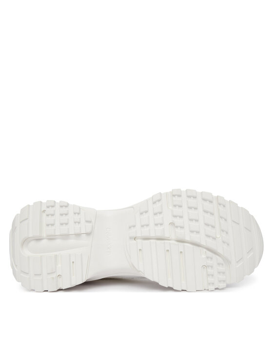 Calvin Klein Calvin Klein Sneakersy Hike Runner Laceup Mesh HM0HM02240 Bílá