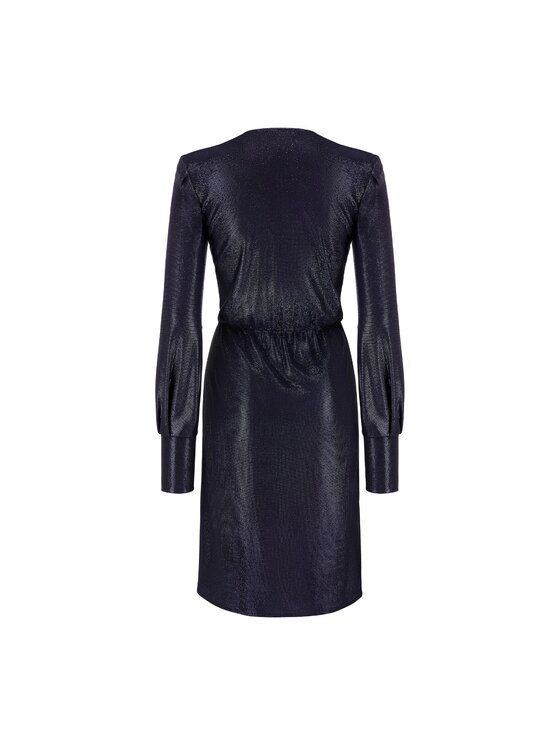 La Mania La Mania Abito da sera ALAZAN Blu scuro Classic Fit