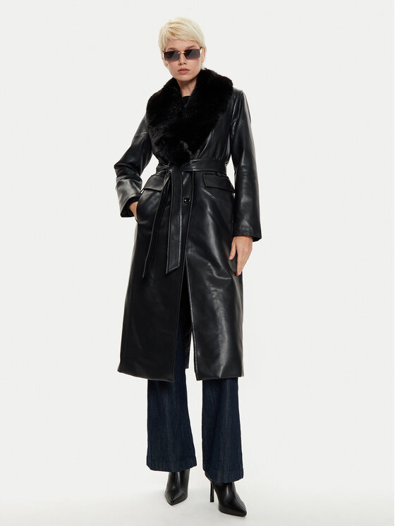 MICHAEL Michael Kors MICHAEL Michael Kors Demisezoninis paltas 77B1402M52 Juoda Regular Fit