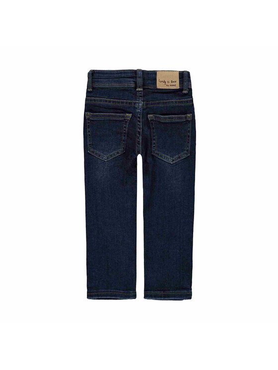 Kanz Kanz Spodnie materiałowe 2046914-0013 Niebieski Basic Fit