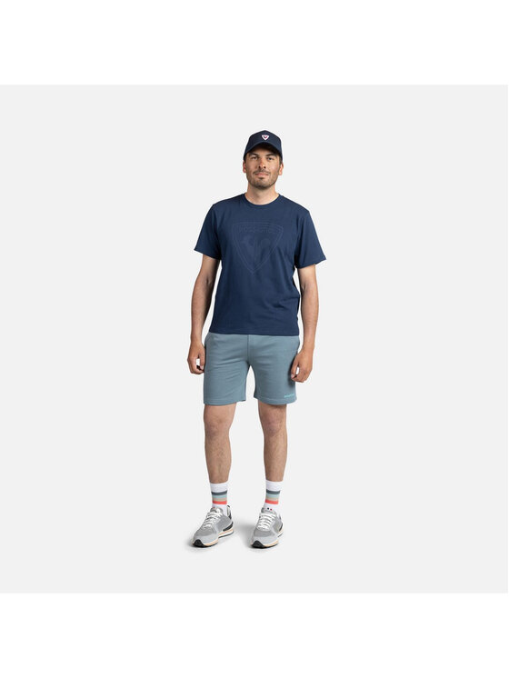 Rossignol Rossignol T-Shirt Cliffside Tee Granatowy Regular Fit