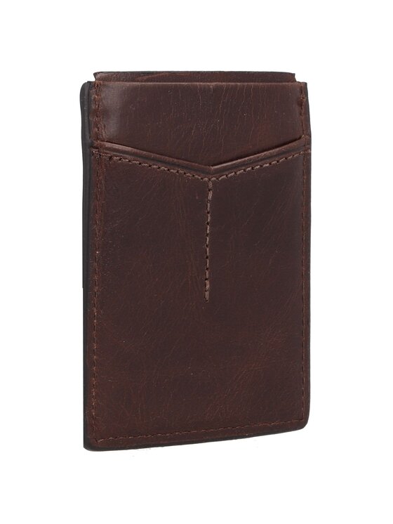 Fossil Fossil Etui na karty kredytowe 265308 Brązowy