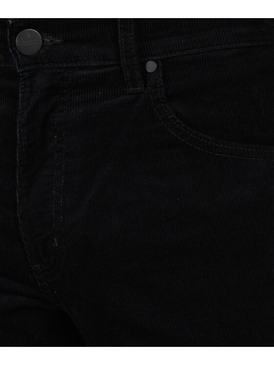 Wrangler Wrangler Spodnie materiałowe W15QLM100 Czarny Regular Fit