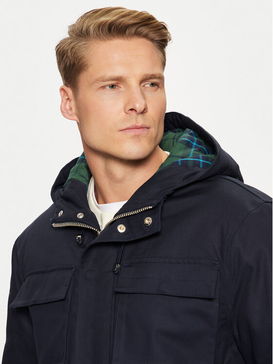Hunter Hunter Kurtka zimowa HARM0002242 Granatowy Regular Fit