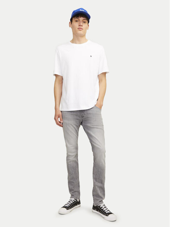 Jack&Jones Jack&Jones Jeans hlače Glenn 12259333 Siva Slim Fit