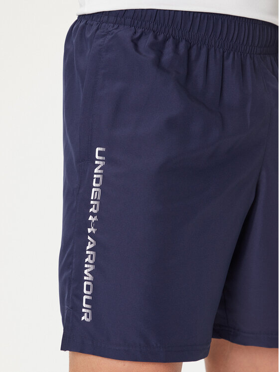 Under Armour Under Armour Spordišortsid Ua Woven Wdmk Shorts 1383356-410 Tumesinine Loose Fit