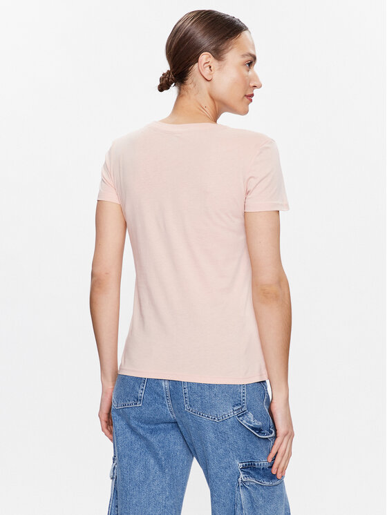Alpha Industries Alpha Industries T-Shirt Crystal 136063 Różowy Regular Fit