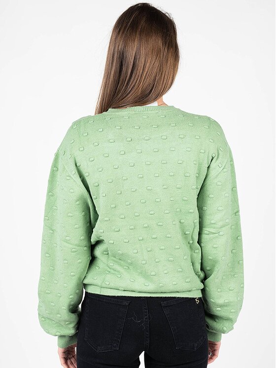 Silvian Heach Silvian Heach Maglione PGA22142MA Verde Oversize