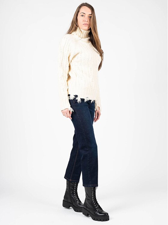 Silvian Heach Silvian Heach Jeansy PGA22223JE Tmavomodrá Slim Fit