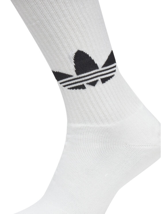 adidas adidas Set 2 parov nisex visokih nogavic u Knee JC8878 Bela