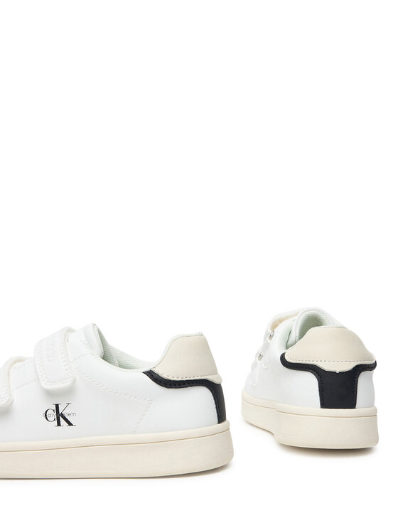 Calvin Klein Calvin Klein Sneakersy Low Cut Velcro Sneaker V1X9-83440-1355 S Biela