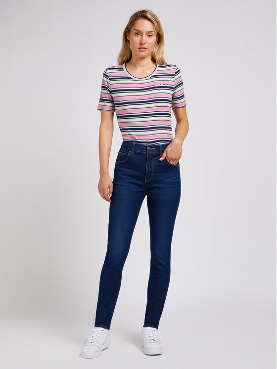 Lee Lee Jeansy ULC SKINNY Niebieski Skinny Fit