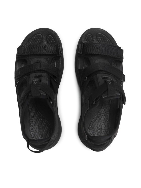 Keen Keen Basutės Astoria West Open Toe 1024868 Juoda