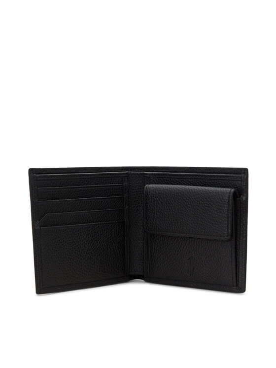 Polo Ralph Lauren Polo Ralph Lauren Mali muški novčanik 405963225001 Crna