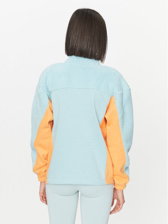 Columbia Columbia Felpa di pile Trek™ Hybrid Sherpa 1/2 Zip Verde Regular Fit