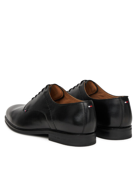 Tommy Hilfiger Tommy Hilfiger Pusbačiai Hilfiger Thunit FM0FM05533 Juoda